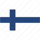 finland, flag, rectangular, country, flags, national, rectangle
