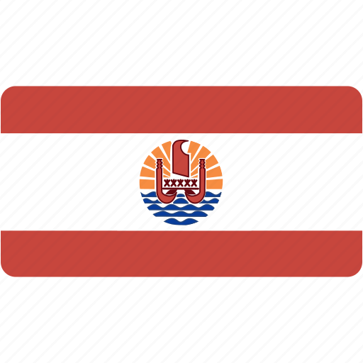 Flag, french, polynesia, rectangular, country, flags, national icon - Download on Iconfinder