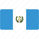 flag, guatemala, rectangular, country, flags, national, rectangle