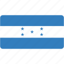 flag, honduras, rectangular, country, flags, national, rectangle