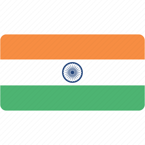 Flag, india, rectangular, country, flags, national, rectangle icon - Download on Iconfinder