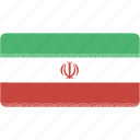 flag, iran, rectangular, country, flags, national, rectangle