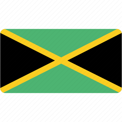 Flag, jamaica, rectangular, country, flags, national, rectangle icon - Download on Iconfinder