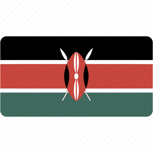 Flag, kenya, rectangular, country, flags, national, rectangle icon - Download on Iconfinder