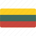 flag, lithuania, rectangular, country, flags, national, rectangle