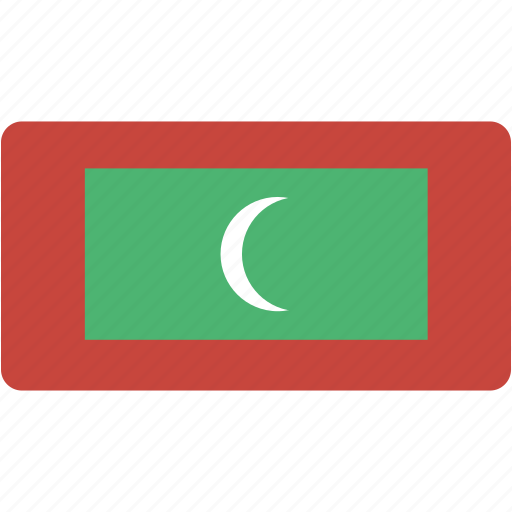 Flag, maldives, rectangular, country, flags, national, rectangle icon - Download on Iconfinder