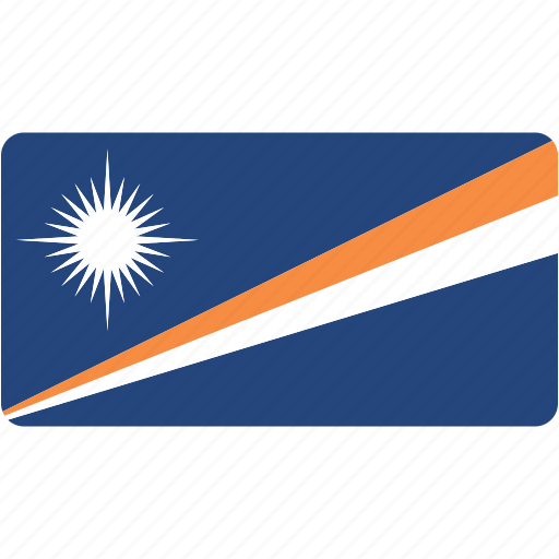 Flag, islands, marshall, rectangular, country, flags, national icon - Download on Iconfinder