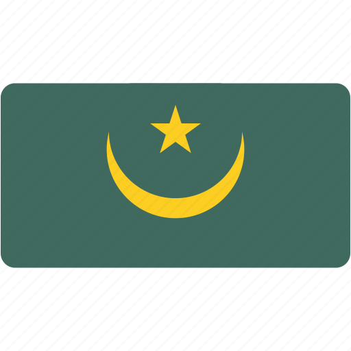 Flag, mauritania, rectangular, country, flags, national, rectangle icon - Download on Iconfinder