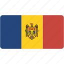 flag, moldova, rectangular, country, flags, national, rectangle