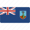 flag, montserrat, rectangular, country, flags, national, rectangle