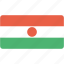 flag, niger, rectangular, country, flags, national, rectangle 