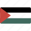 flag, palestinian, territory, rectangular, country, flags, national 
