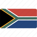 africa, flag, south, rectangular, country, flags, national
