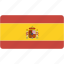 flag, spain, rectangular, country, flags, national, rectangle 