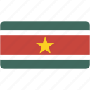 flag, suriname, rectangular, country, flags, national, rectangle