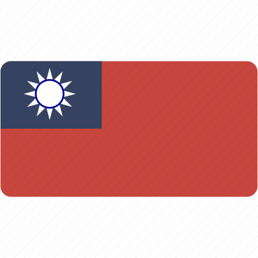 Flag, taiwan, rectangular, country, flags, national, rectangle icon - Download on Iconfinder