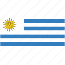 flag, uruguay, rectangular, country, flags, national, rectangle