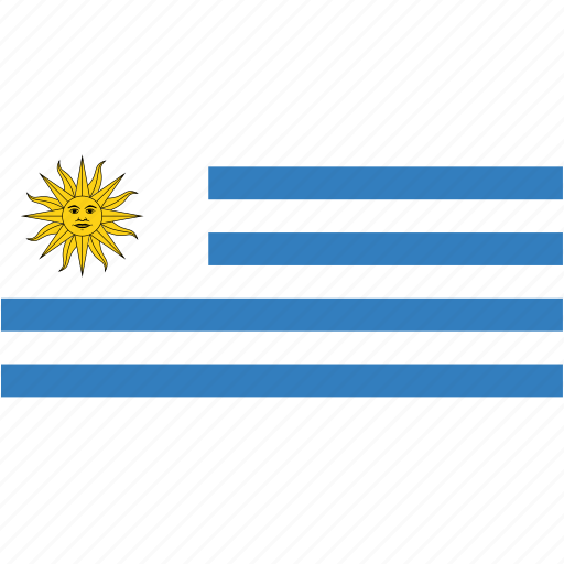 Flag, uruguay, rectangular, country, flags, national, rectangle icon - Download on Iconfinder