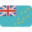 country, flag, nation, rectangle, round, tuvalu 