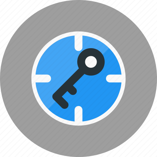 Key, keyword, target, locked, safe, secure icon - Download on Iconfinder