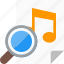 audio, file, music, search, find, itunes 