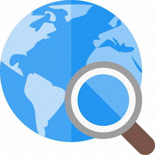 Global, explore, magnifier, optimization, search engine, seo, worldwide icon - Download on Iconfinder
