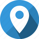 address, pin, location, map, direction, gps, place