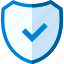 shields, blue, modern, safety, business, security, protection, monochromatic, finance 