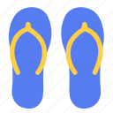 flip flops, slippers