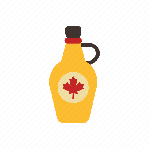 Beverage, bottle, canada, food, leave, maple, syrup icon - Download on Iconfinder