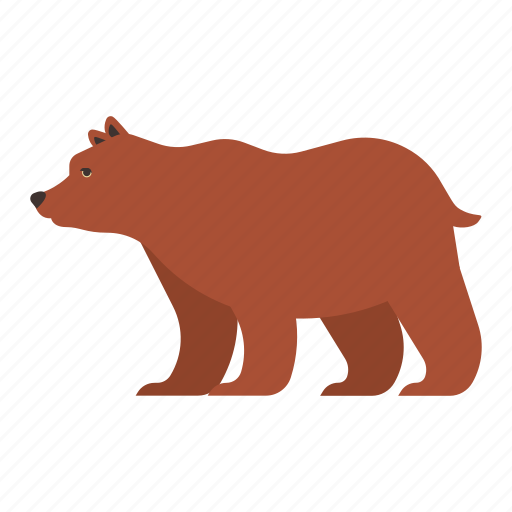 Animal, bear, canada, characteristic, grizzly, mascot, wild icon - Download on Iconfinder