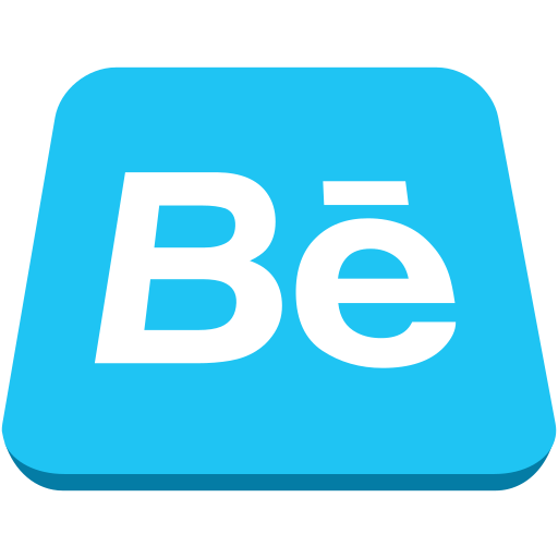 Behance, media, audio, video, music, logo icon - Free download