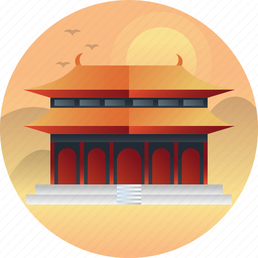 Beijing, china, country, forbidden city, travel icon - Download on Iconfinder