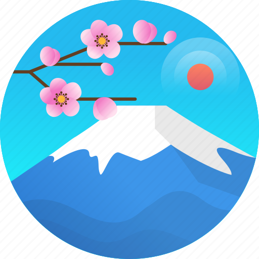 Country, fuji, fuji mountain, japan, travel icon - Download on Iconfinder