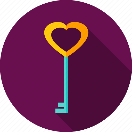 Heart, key, love, secure, valentine icon - Download on Iconfinder
