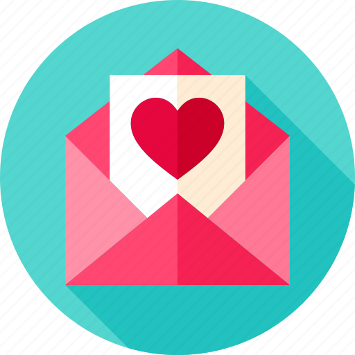 Envelope, heart, letter, love, mail, postcard, valentine icon - Download on Iconfinder