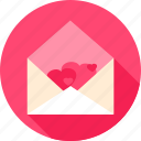 heart, love, valentine, envelope, letter, mail, message