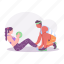 couple, workout, fitness, exercise, exertion 