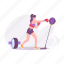punching, exercise, boxing, training, gym 
