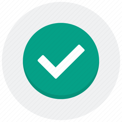 Check, checked, done, granted, ok, verified icon - Download on Iconfinder