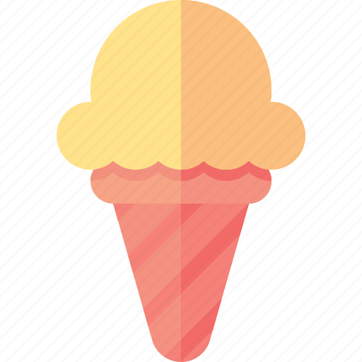 Cone, cream, food, ice icon - Download on Iconfinder