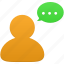 comment, bubble, chat, communication, message, speech, talk 