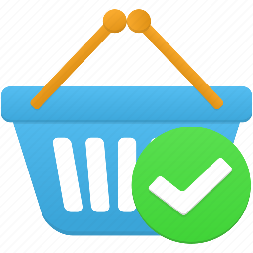 Accept, basket, shopping, cart, ecommerce, shop, buy icon - Download on Iconfinder