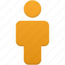 orange, user, client, human, people, person, profile