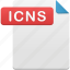 document, icns, file, format 