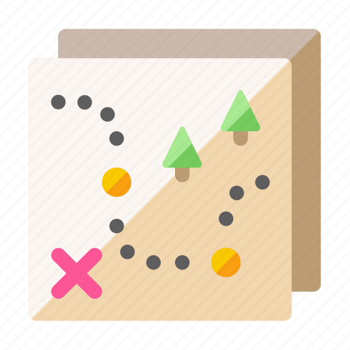 Maps, strategy, tactics, walkthrough, guide, gameplay icon - Download on Iconfinder