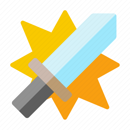 Sword, weapon, attack, battle, war, fight icon - Download on Iconfinder
