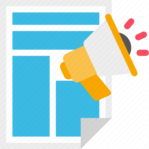 Article, email, mail, marketing, news, newsletter, seo icon - Download on Iconfinder
