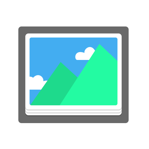 Album, mountain, photo, frame, sky, gallery, photos icon - Free download