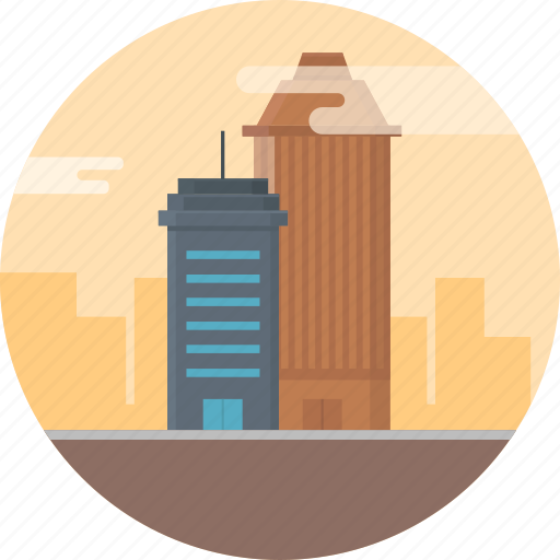 Apartment, architecture, building, business, city, offfice, office tower icon - Download on Iconfinder